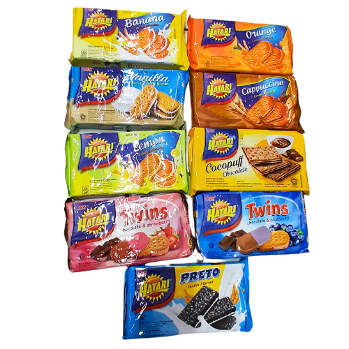 

Hatari BIscuits Aneka Rasa 190 gram