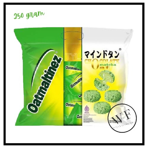 TYL Oatmaltinez Chocolate matcha / Oatmaltinez Oat bar Matcha 250grm