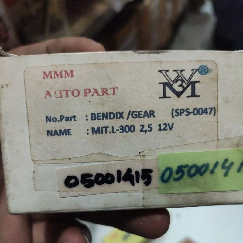 Bendix gear Mobil L039 gigi bendix l300 diesel 2300 2500 cc l200