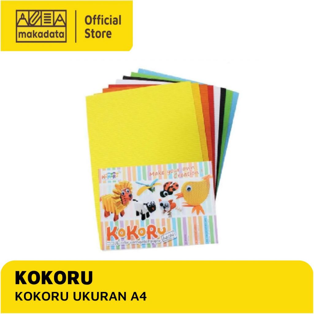 

KERTAS KOKORU A4 / KOKORU PAPER A4 ISI 8 LEMBAR MURAH ( 1PACK)