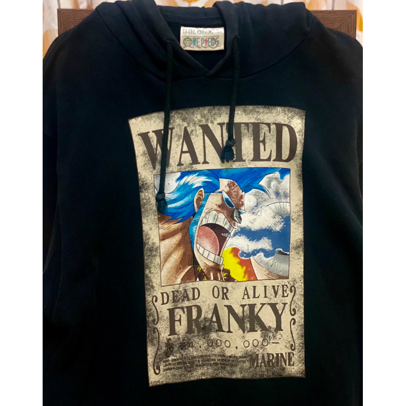 One Piece x Baleno Ori (Wanted Franky Anime Size M)