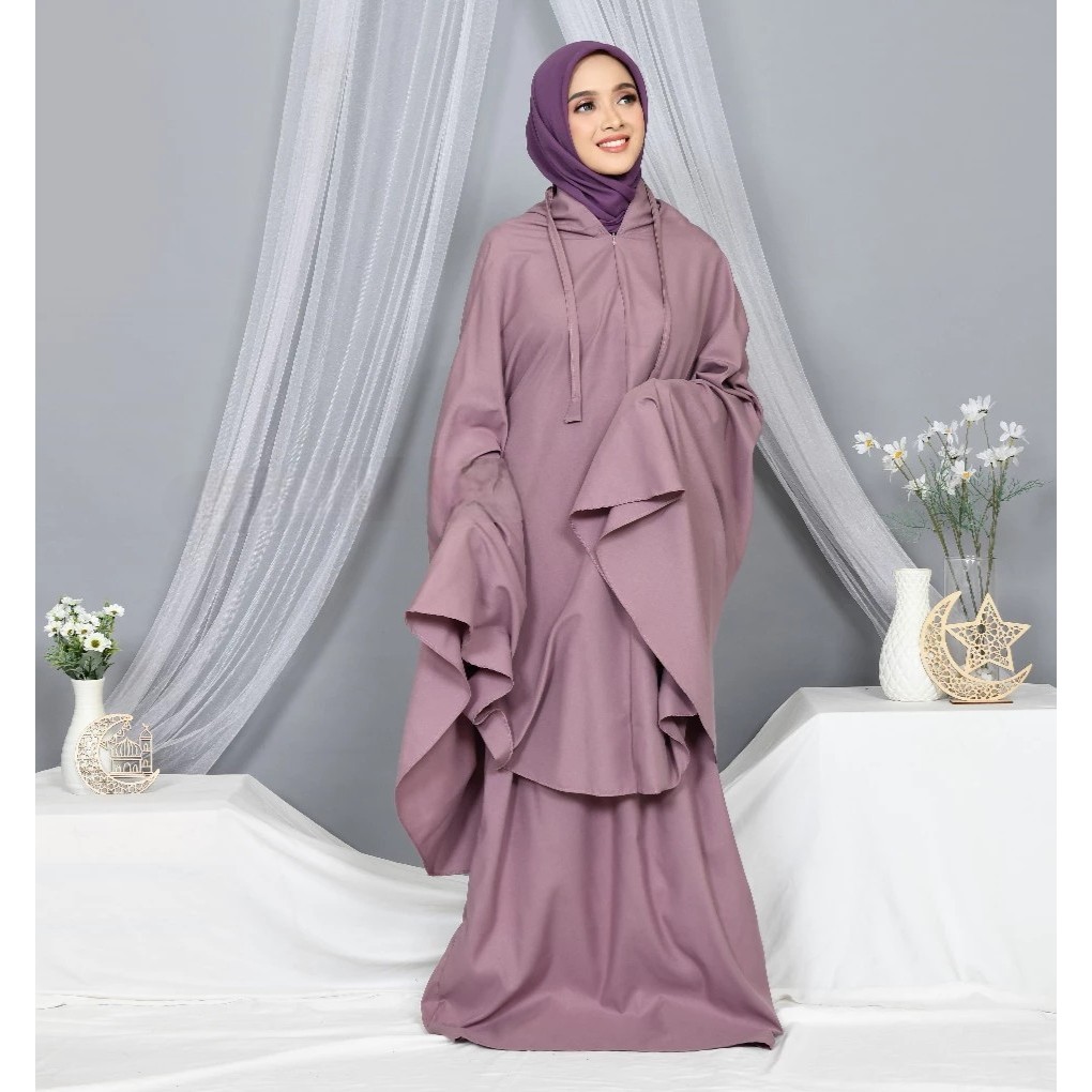 Mukena Rayon Super Jumbo | Katun Rayon Premium | Mukena Terlaris