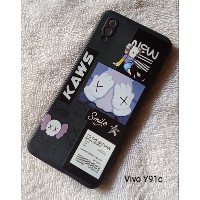 Softcase Casing HP VIVO Y91c Hitam