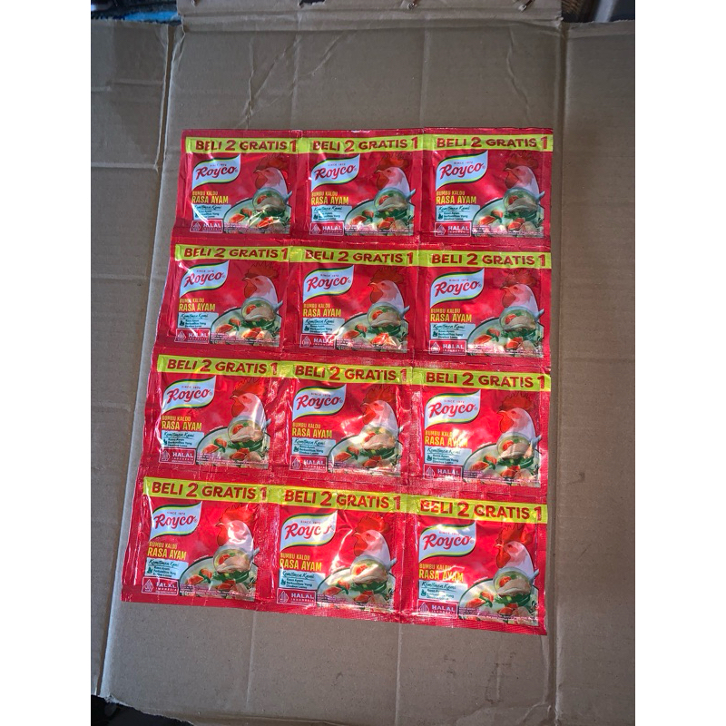 

Royco Beli 2 gratis 1 isi 36 pcs