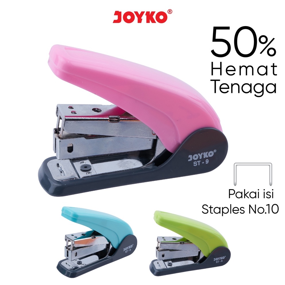 

KODE H49D Stapler Stepler Jepretan Joyko ST9 Power Save