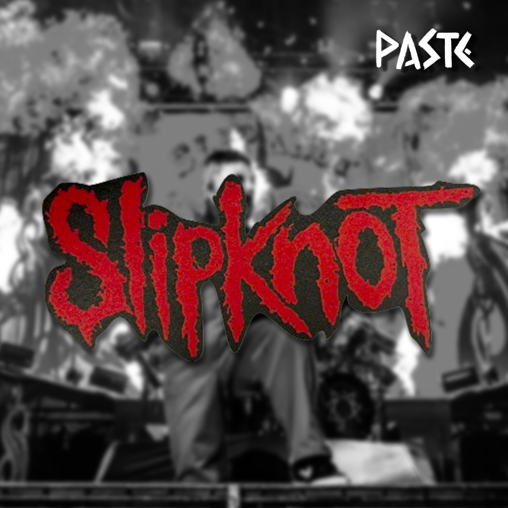 

PASTE - Sticker Band Slipknot Bahan Vinyl Water Proof Doff Anti Air 10,5 x 4,5 cm