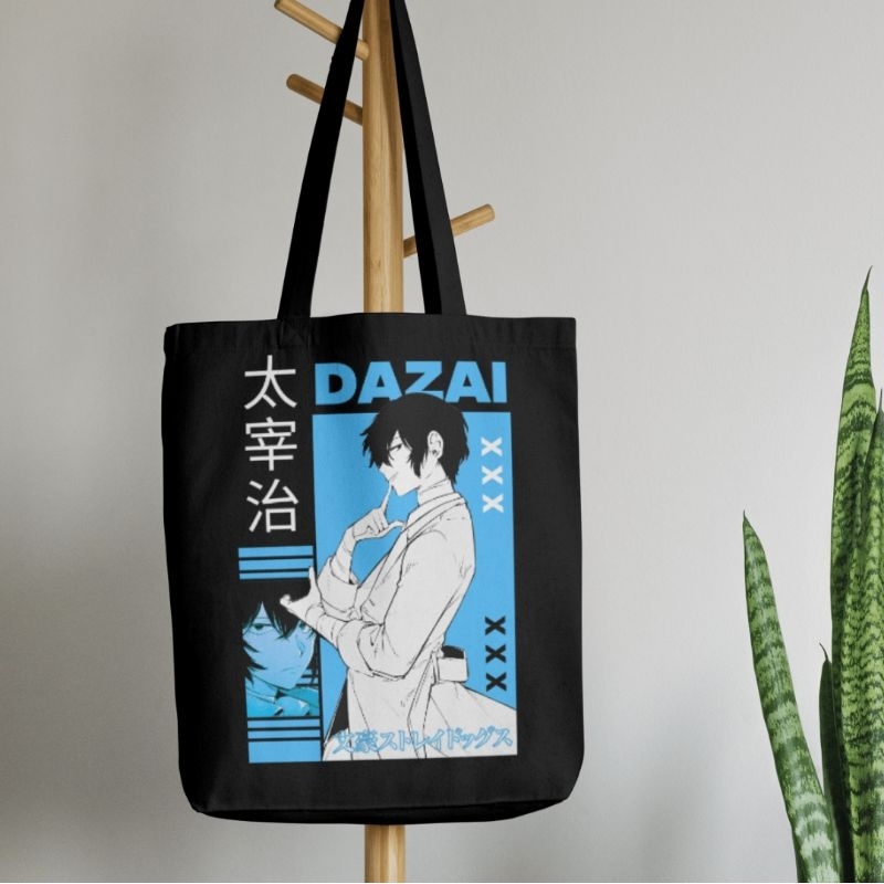 tote bag bsd bungou stray dogs dazai Atsushi chuuya Akutagawa fyodor