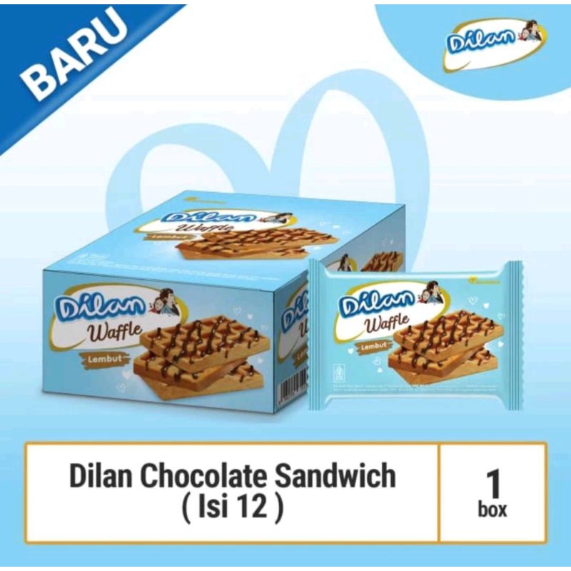 

Dilan Waffel 1box isi 12 x 16grm