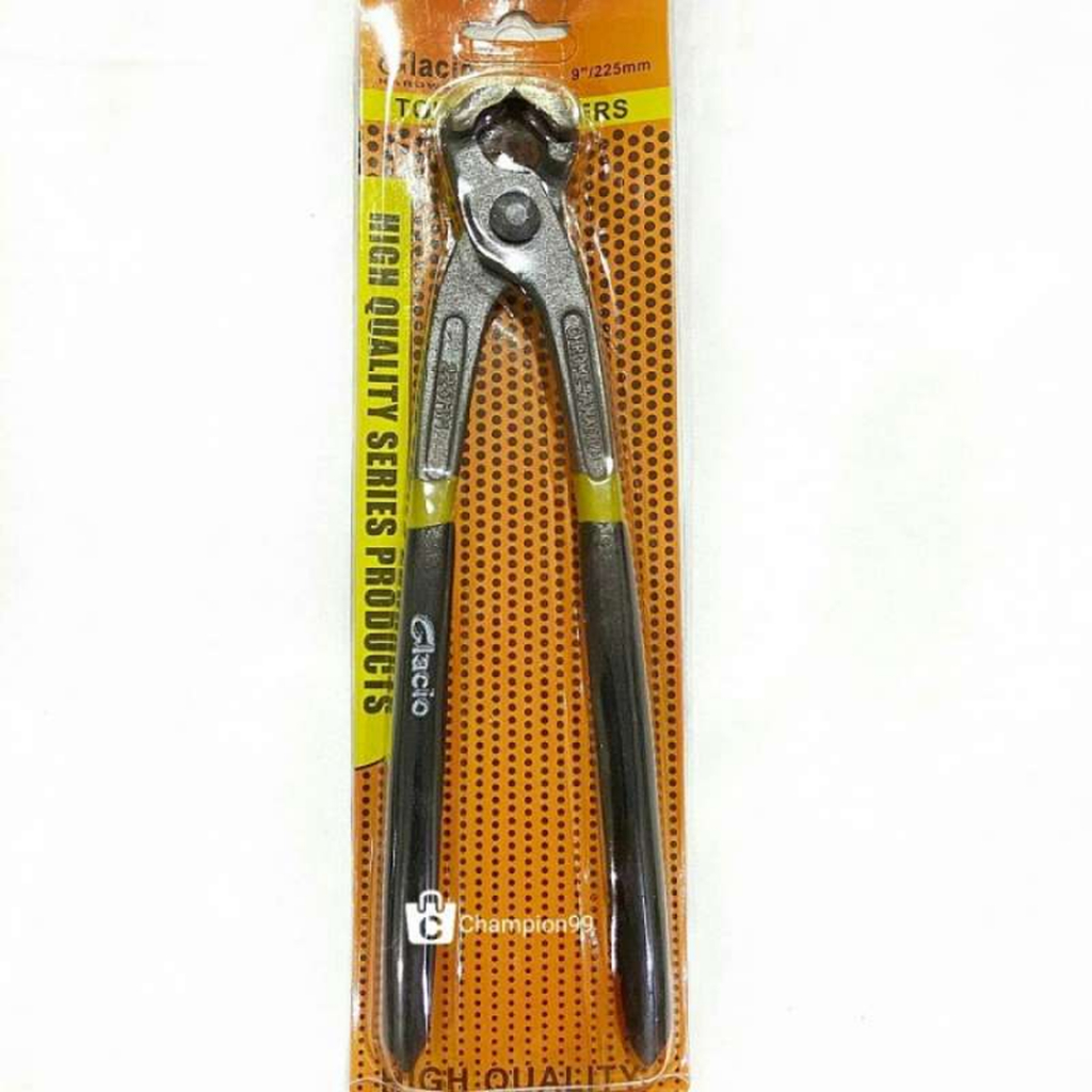 Tang Gegep Glacio 9" in / Tang Gegep Catut 9in / Tang Kakaktua / Tang Pincer Kawat Baja 9inch Murah