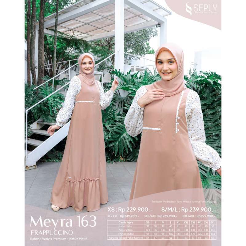 SEPLY MEYRA 163 FRAPPUCINO GAMIS WANITA