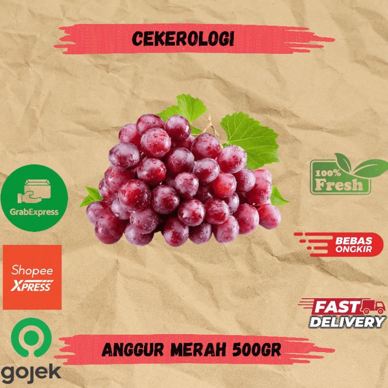 

Buah Anggur 500gr / Anggur / Buah Anggur Fresh Berkualitas / JABODETABEK / Buah / Buah Buahan