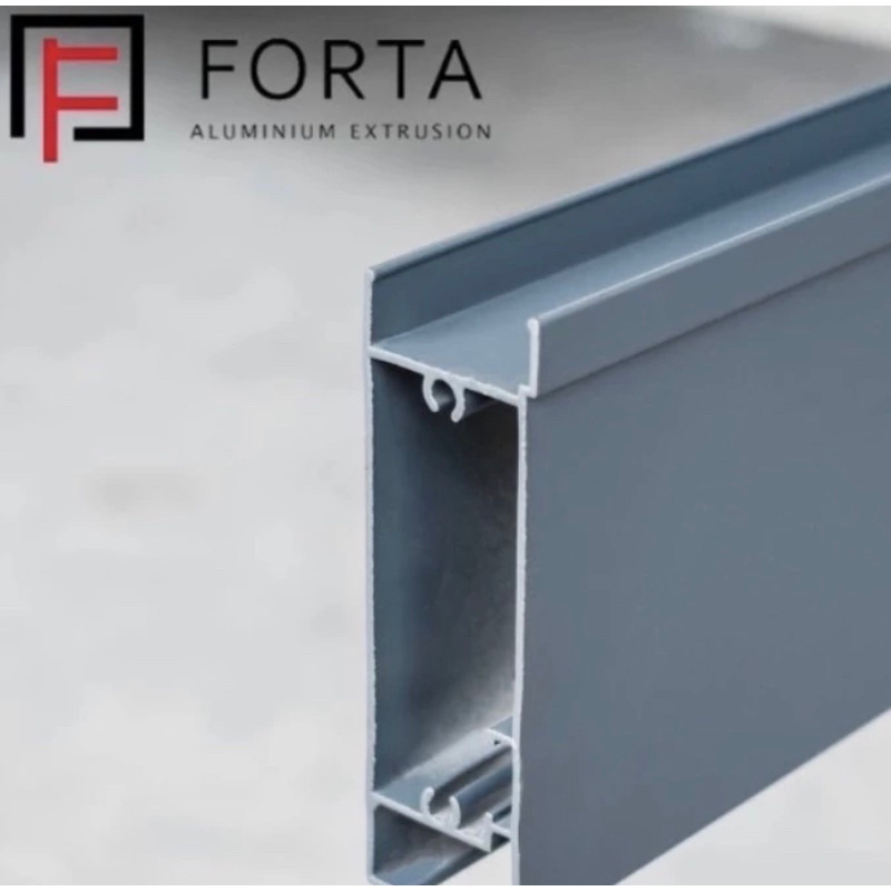 Aluminium Forta Folding Door 57031 Ambang Bawah Panjang 5m Aluminium Batangan