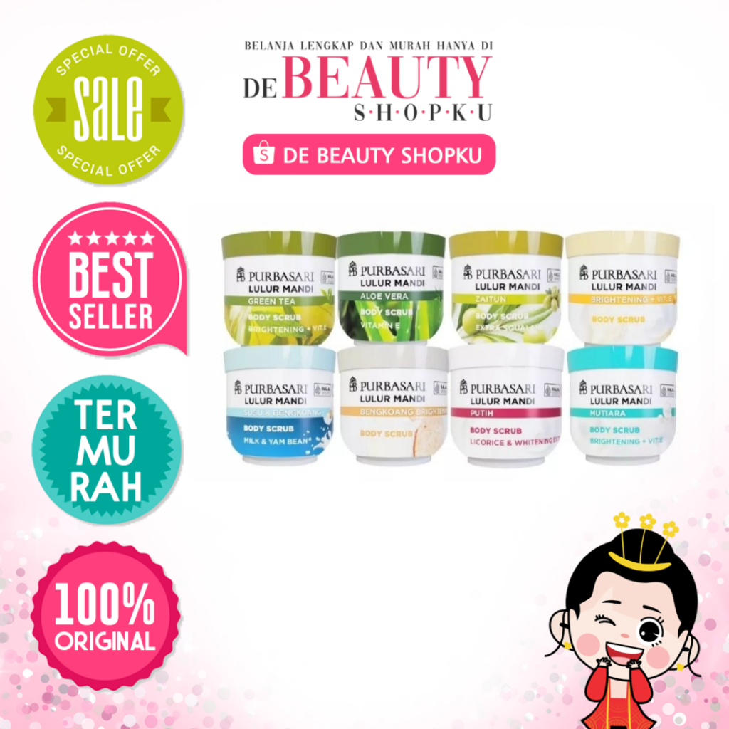 Purbasari Lulur Mandi 235gr