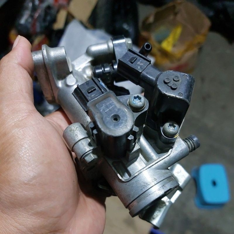 THROTTLE BODY INJEKSEN HONDA BEAT FI, SCOOPY FI, SPACY FI STATER KASAR 2013- 2104 ORIGINAL