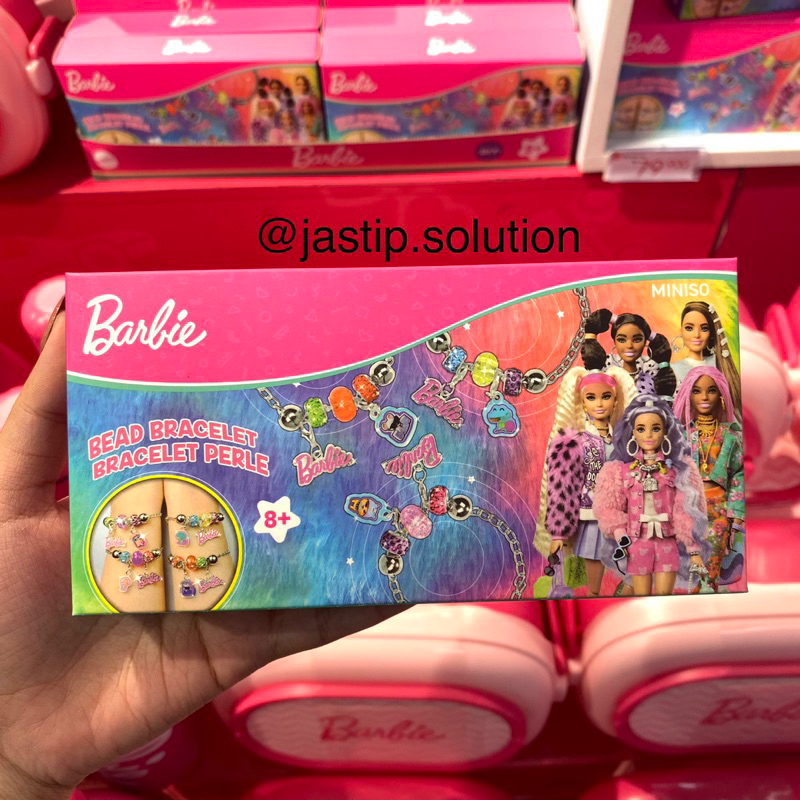 Miniso x Barbie Braclet Miniso Gelang Kalung Pandora Premium | Gelang pandora miniso