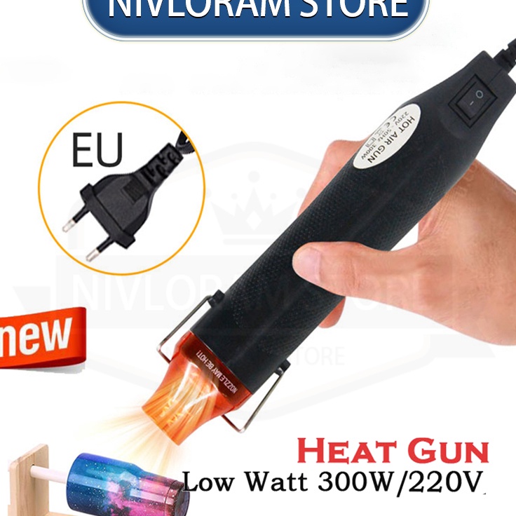 panas 22V tabung panas menyusut alat pemanas menyusut panasMini Hot Heat Low Watt 3W Electric Alat P