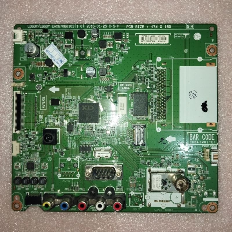 mainboard tv led LG 32LW300C