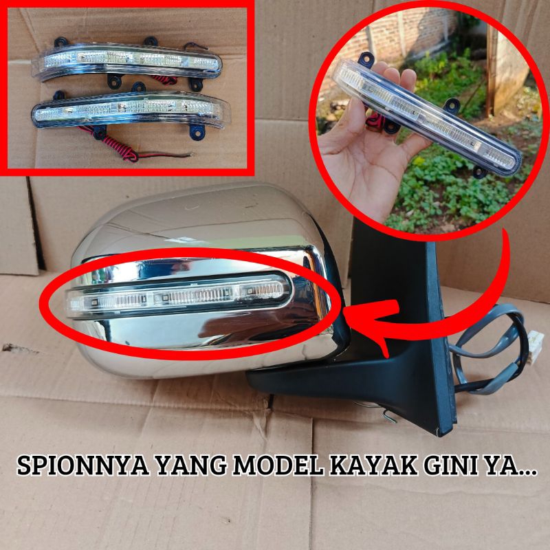 Sein spion mobil Agya tahun 2012 2013 2014 2015 2016 2017 2018 lampu sein agya