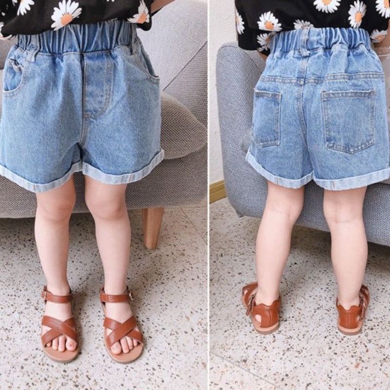 Celana Jeans pendek anak umur 1-12 Tahun / Jeans Pendek Anak Perempuan/ Jeans Pendek Anak perempuan 