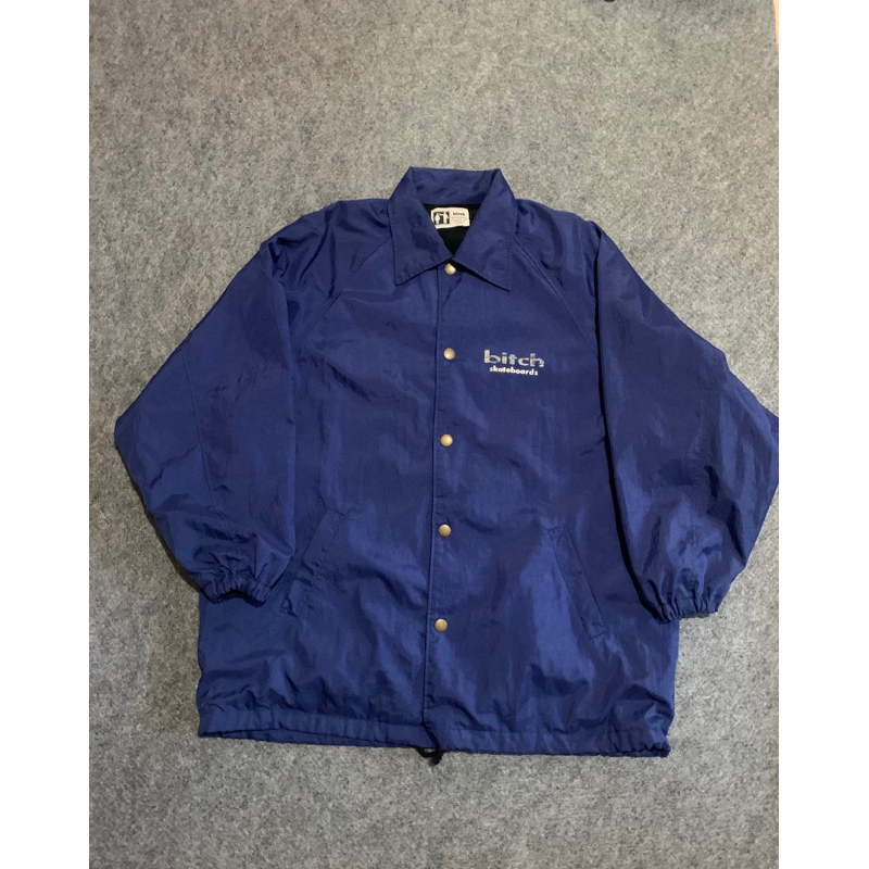 bi+ch skateboard windbreaker coach jacket bitchskateboard