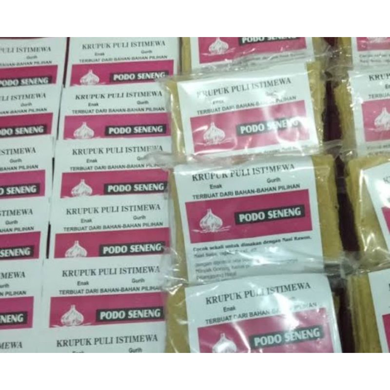 

Krupuk Puli /Karak Wonogiri.Moro Seneng.Sangat terkenal sangat lezatt gurih.1kg