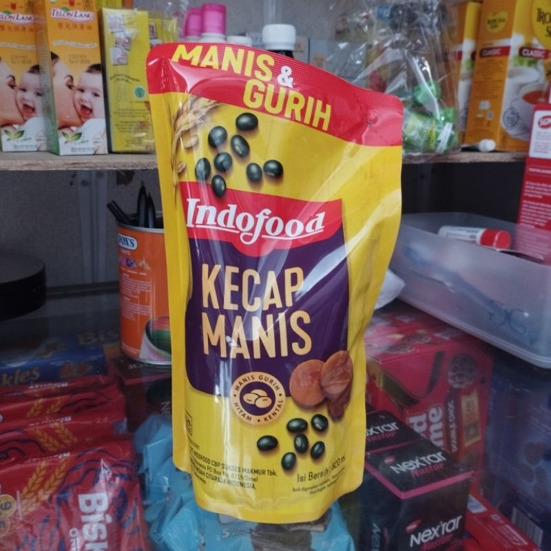 

Indofood kecap manis refill 520ml