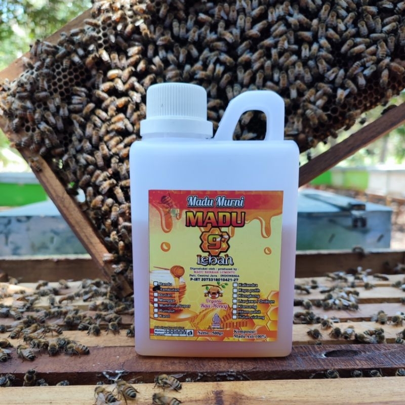 

Madu Asli Murni Nektar Rambutan 500gram Raw Honey