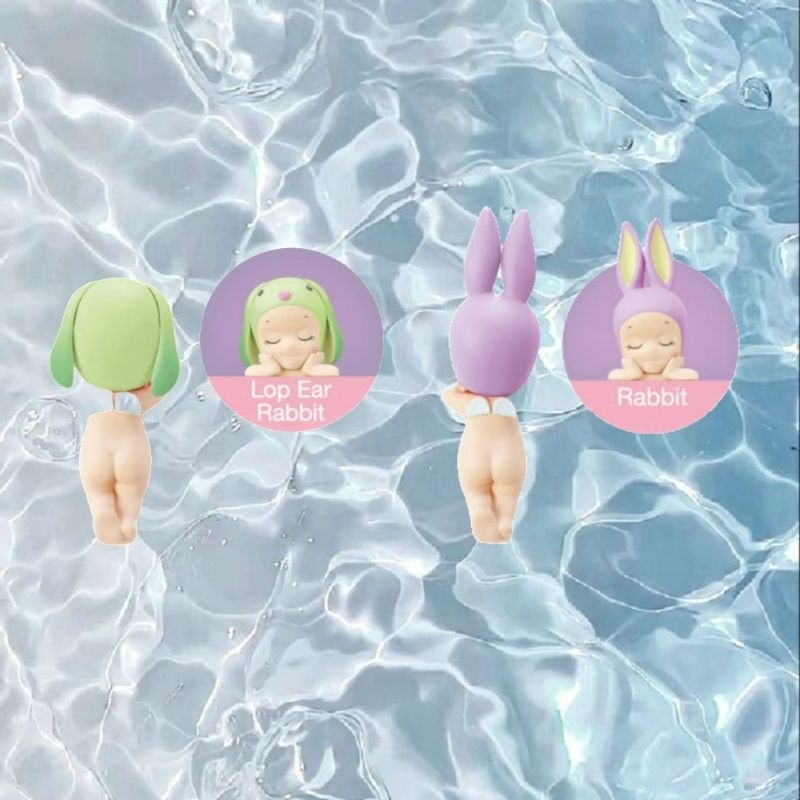 [READY] Sonny angel hippers dreaming harvest animal lopear rabbit duck sheep elephant mushroom pinea