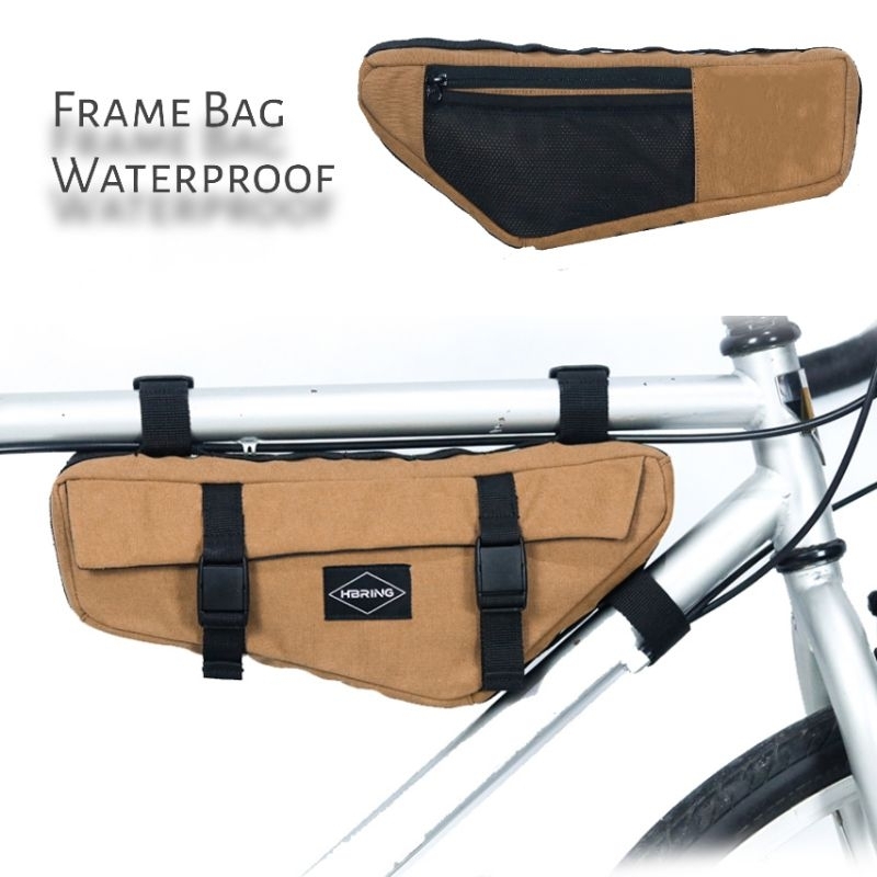 Tas frame sepeda waterproof frame bag tas sepeda segitiga