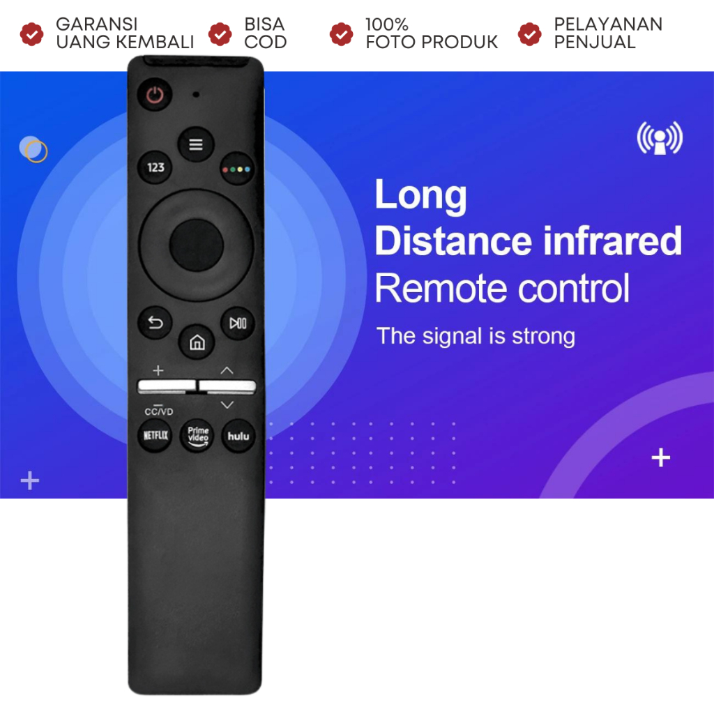 REMOTE SAMSUNG SMART TV ANDROID CRYSTAL TV JUNDA