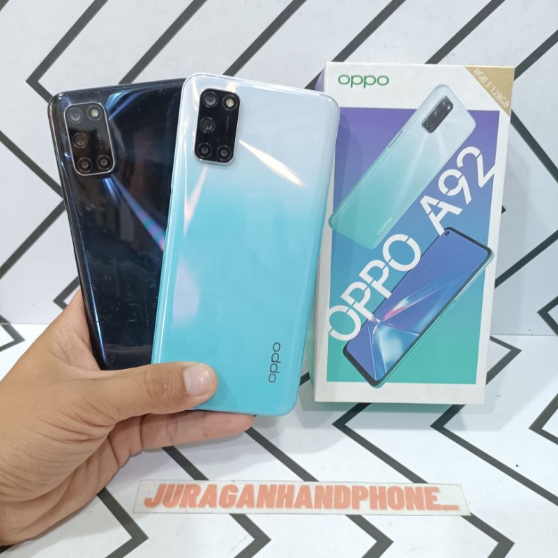 Oppo A92 8/128GB Hp Second Seken Bekas Fullset