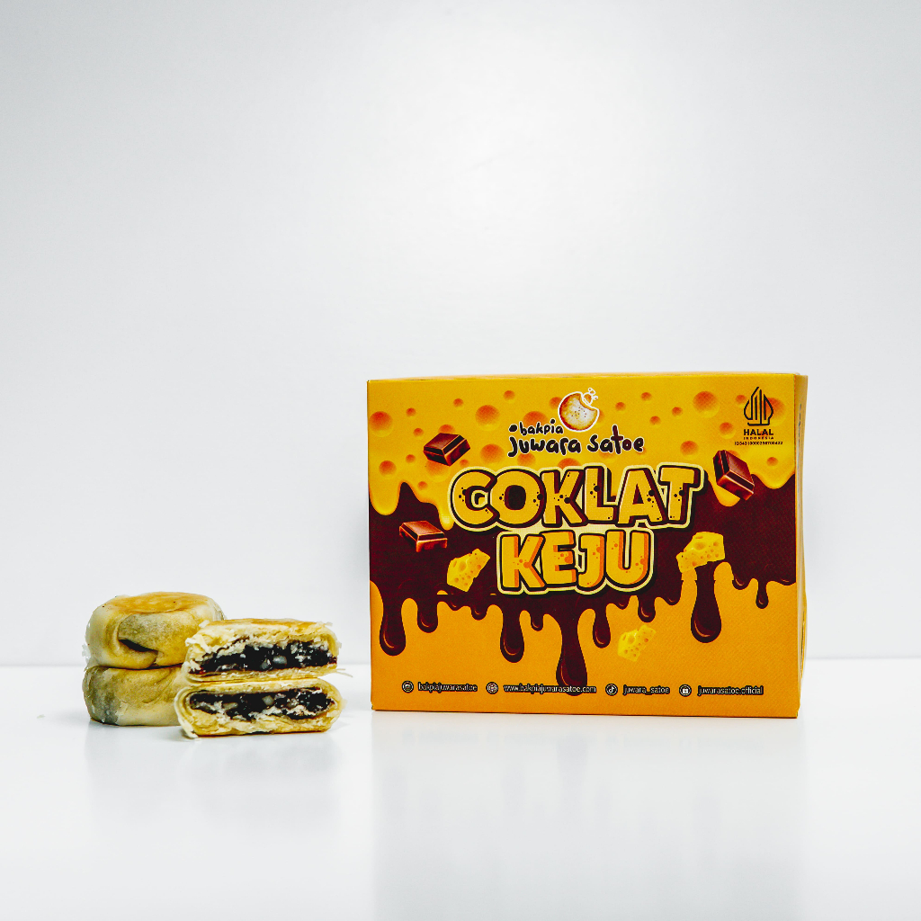 

BAKPIA JUWARA SATOE [ 3 Box ] Paket Bakpia Basah (Coklat Keju, Durian, Original) - Oleh Oleh Khas