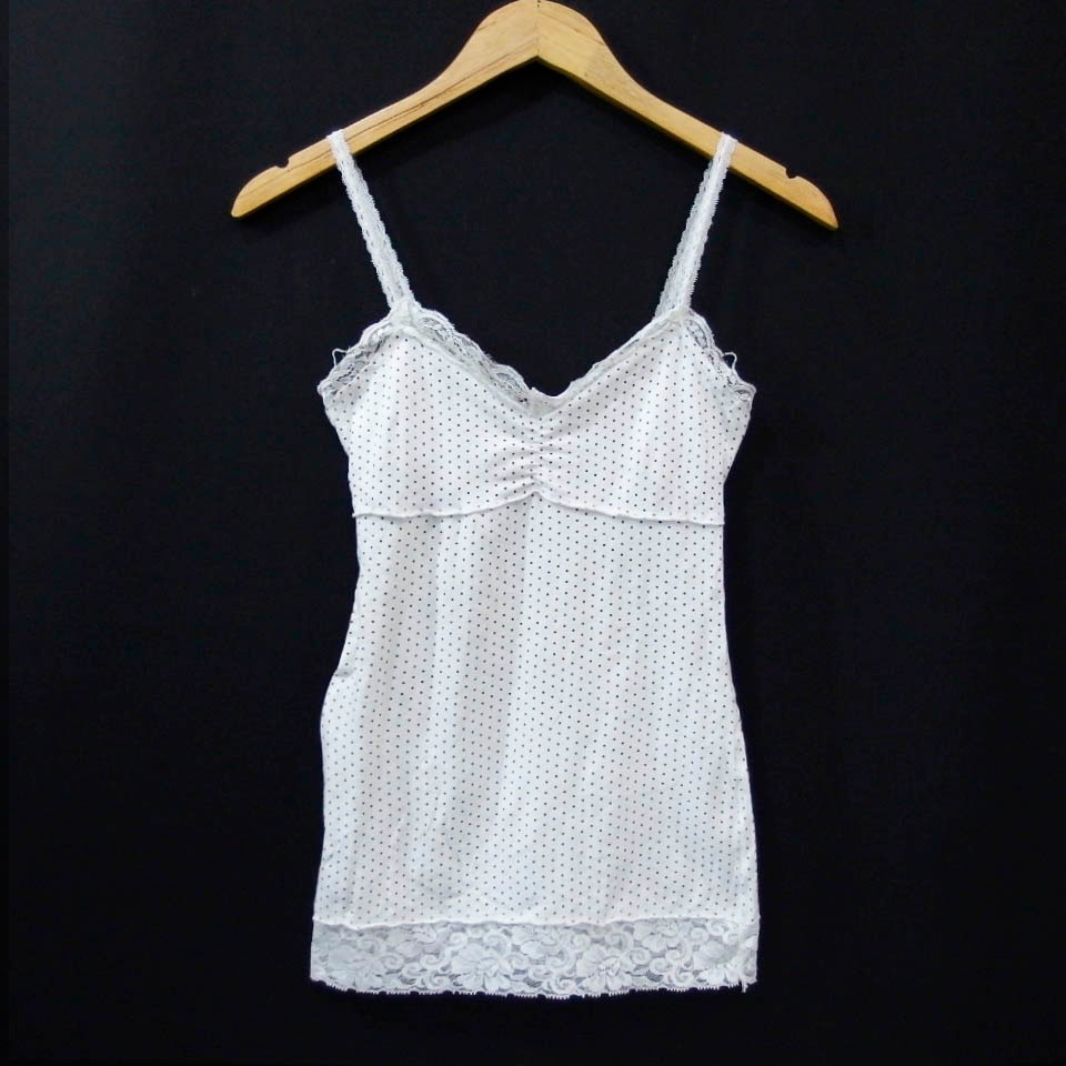 CT456 SIZE S POLKADOT PREMIUM TANK TOP