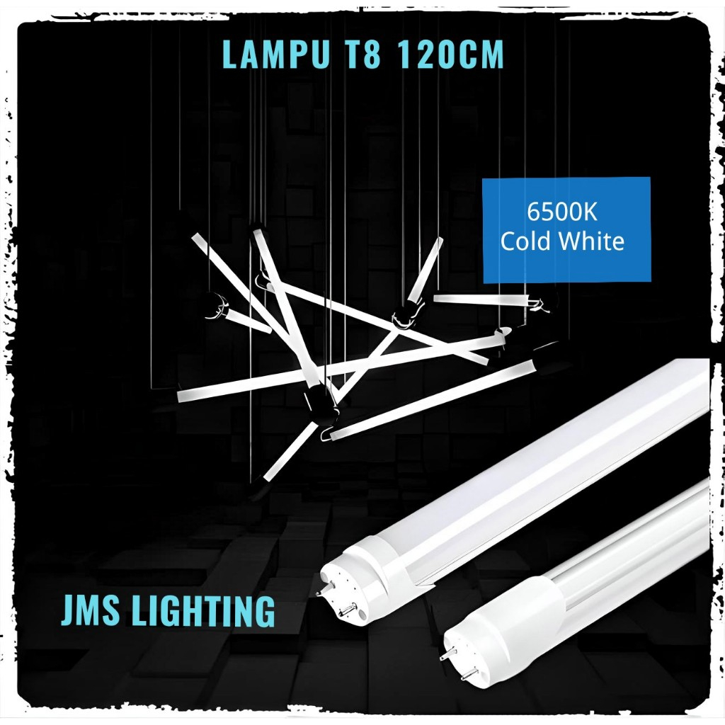LAMPU TL T8 LED TUBE LIGHT 40W BOHLAM T8 120CM