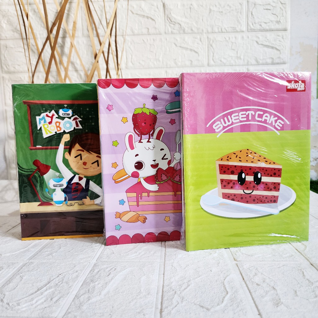 

BUKU TULIS SIDU SEKOLA 38 LEMBAR (10PCS) /BUKU TULIS MURAH BERGARIS KARAKTER SINAR DUNIA