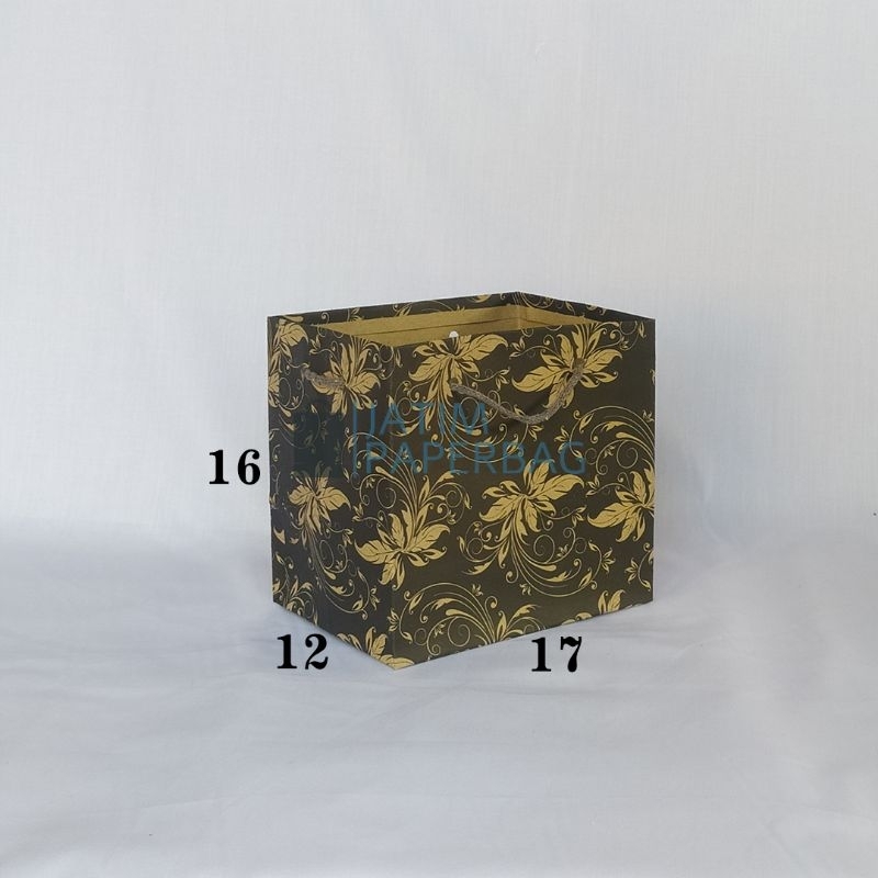 

Paperbag R3 PIA Motif Batik 17x12x16 Paper bag Tas Hajatan Tas Asul Asul