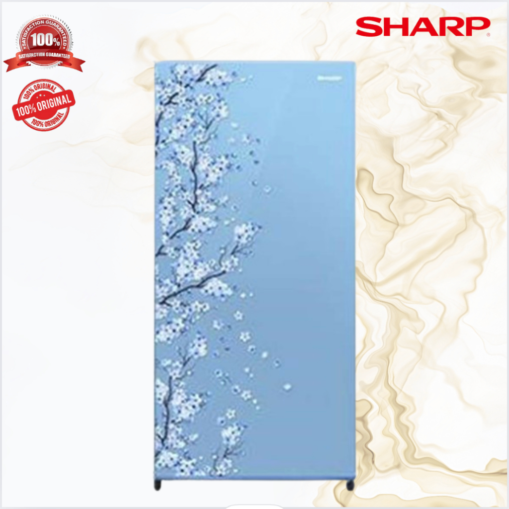KULKAS SHARP 1 PINTU SJN182DSB 157 L/SJN-182-DSB/SJN-182DSB/SJN 182 DSB/ORIGINAL BERGARANSI RESMI