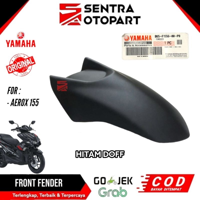 Spakbor slebor depan aerox old aerox new hitam doff dop original ygp B65F155600P8