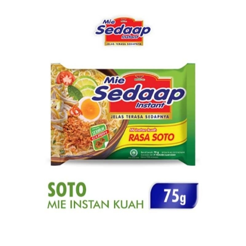 

Mie Sedap soto & Bakso