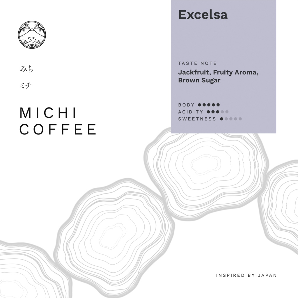 

MICHI COFFEE Biji Kopi Excelsa 200g Freshly Roasted Single Origin Beans