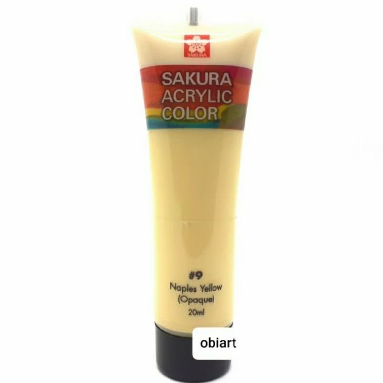 

Sakura Acrylic Color 20 ml Naples Yellow