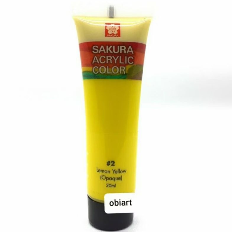 

Sakura Acrylic Color 20 ml Lemon Yellow