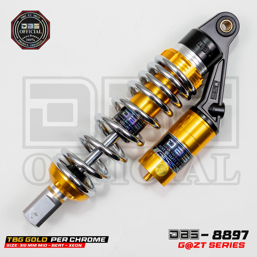 DBS 8897  Series Shock Belakang Mio Beat Scoopy Vario125/150 MioJ MioM3 MioSoul GT Fino Genio Xeon X