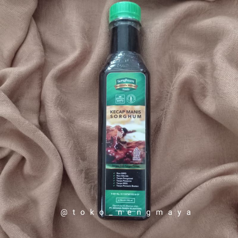 

Kecap Manis Sorghum Sorghum Foods 330 ml EXP 09/25