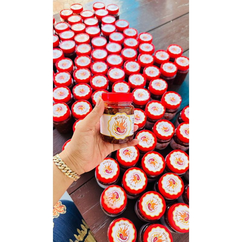 

SAMBAL CUMI PASTI PEDAS CAP MOMOY ISI 200 GRAM [| PROMO PASTI NAGIH [|