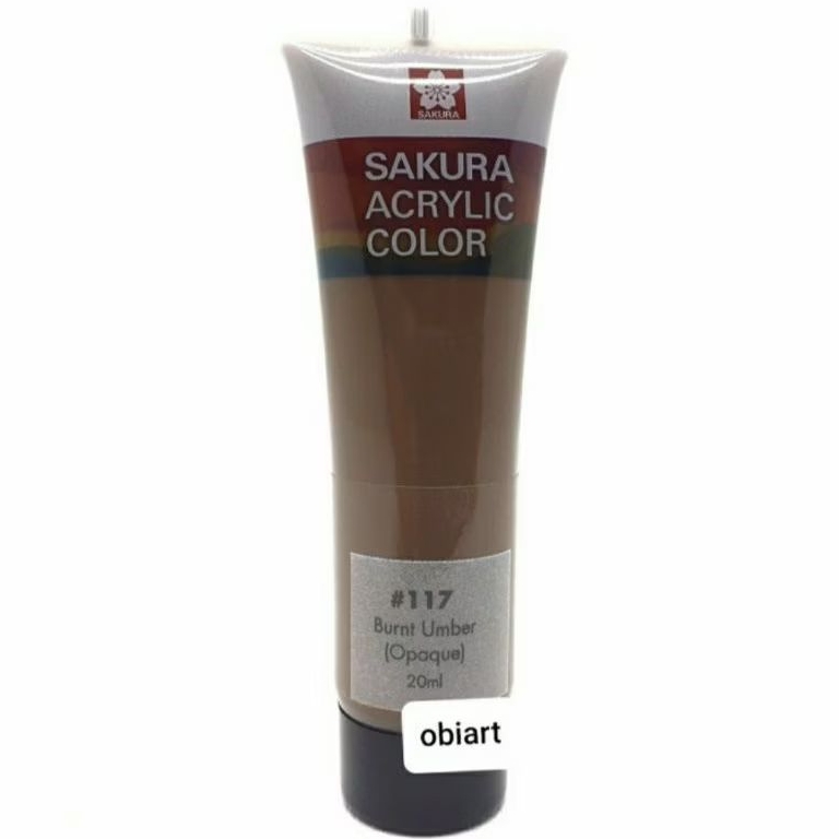 

Sakura Acrylic Color 20 ml Burnt Umber