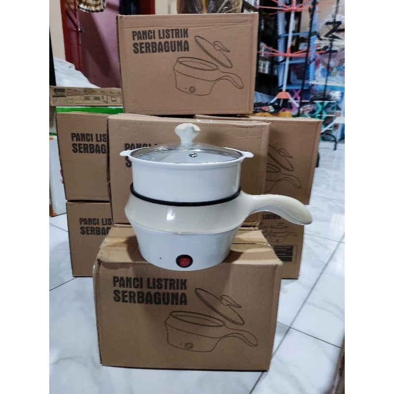 Panci Listrik Serbaguna / Magic Com / Rice Cooker Mini Portable [ Bisa Cod ]