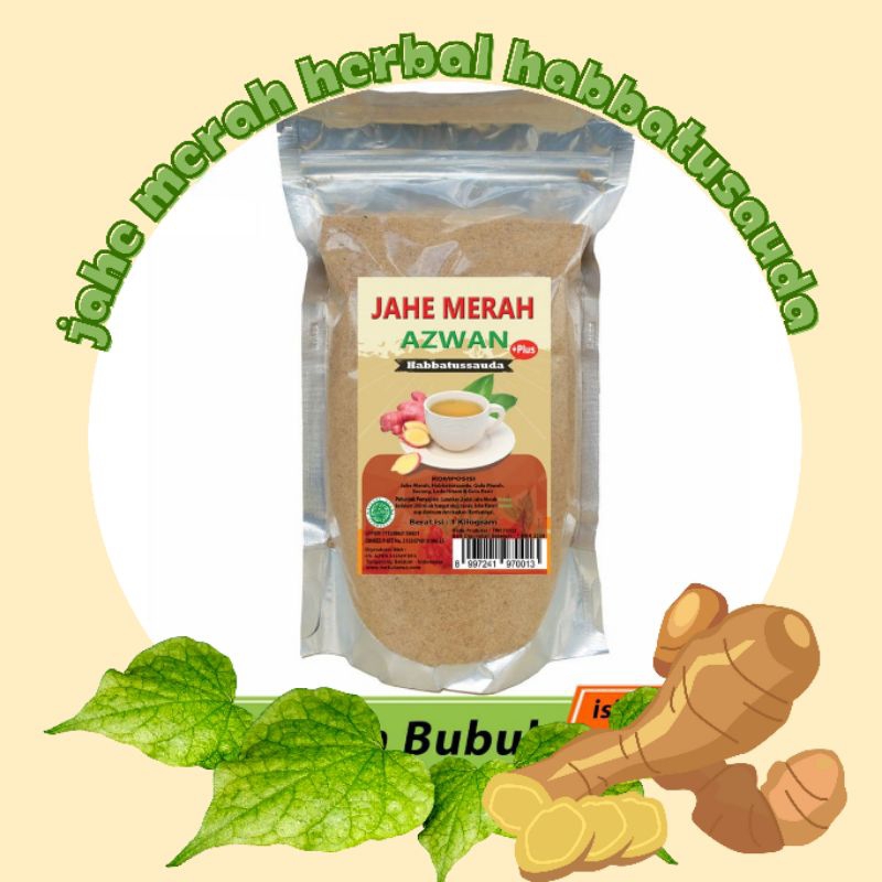 

Jahe Merah bubuk 1kg azwa