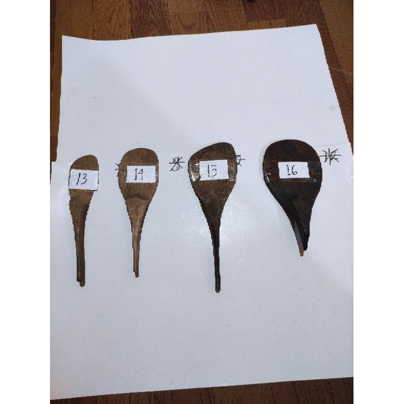 Centong Nasi Bekas Jadul Antik Kayu Jati Centong Kecil Panjang Sekitar 25 cm