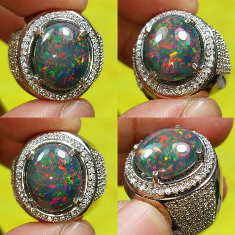 NATURAL BLACK OPAL